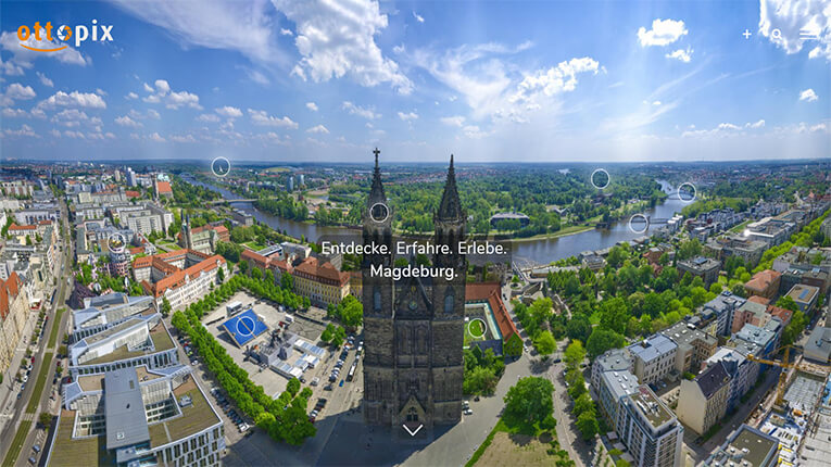 Entdecke die Ottostadt in Pixel