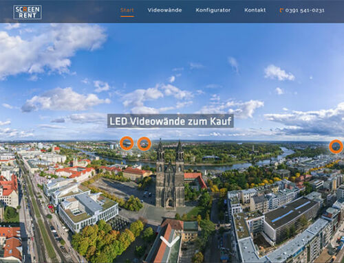 Projekt Screen Rent: Video Marketing und LED Videowände